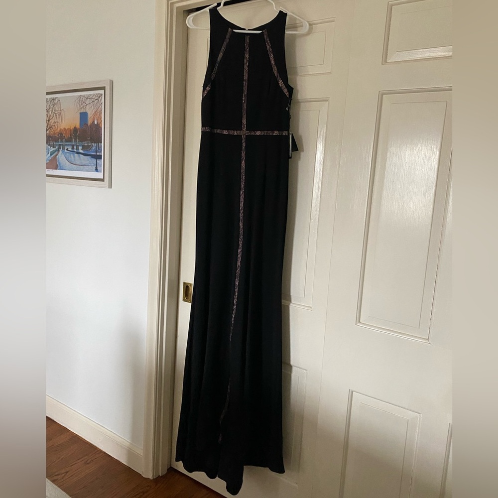NWT: Adrianna Papell - Jersey Halter Mermaid Gown ($199)